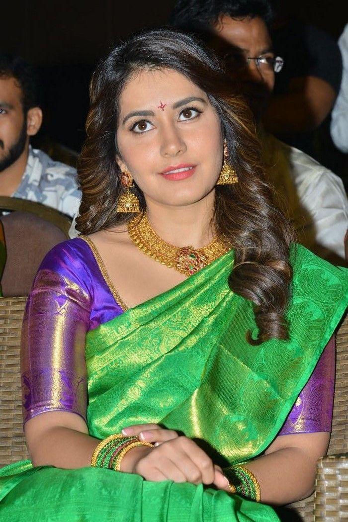 Raashi Khanna Stills at Srinivasa Kalyanam Movie Audio Launch