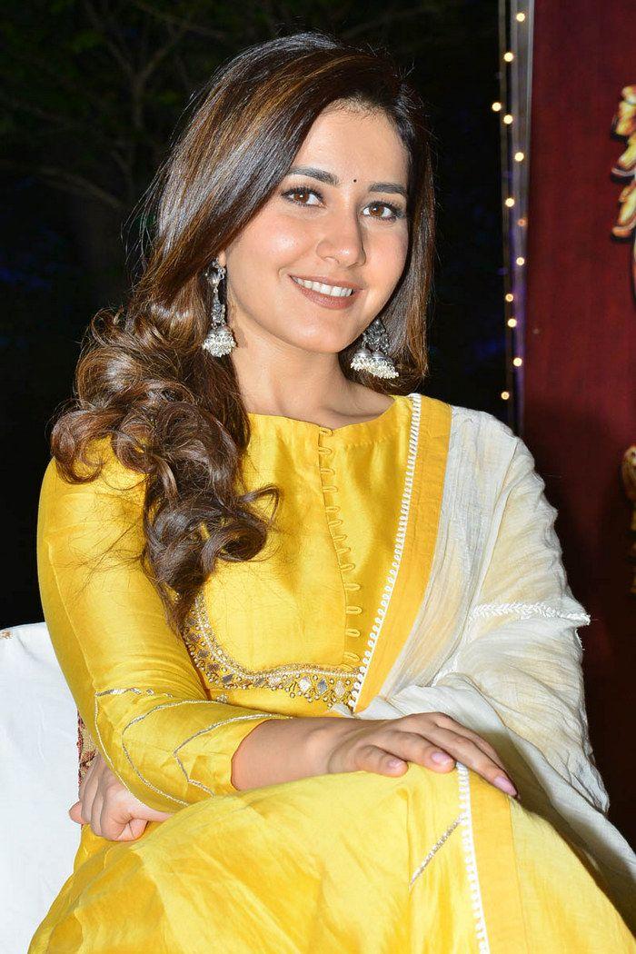 Raashi Khanna Stills at Srinivasa Kalyanam Movie Pre Release