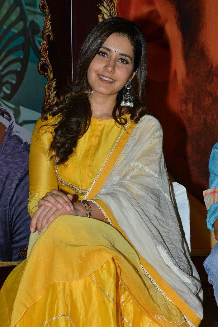 Raashi Khanna Stills at Srinivasa Kalyanam Movie Pre Release