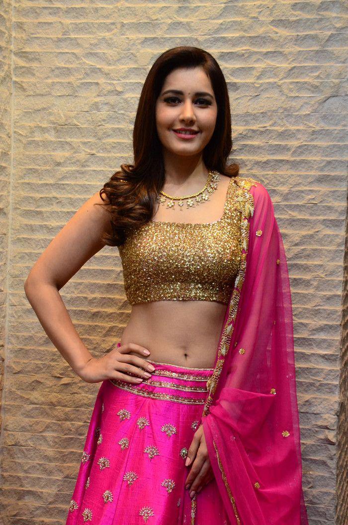 Raashi Khanna Stills at Srinivasa Kalyanam Success Meet