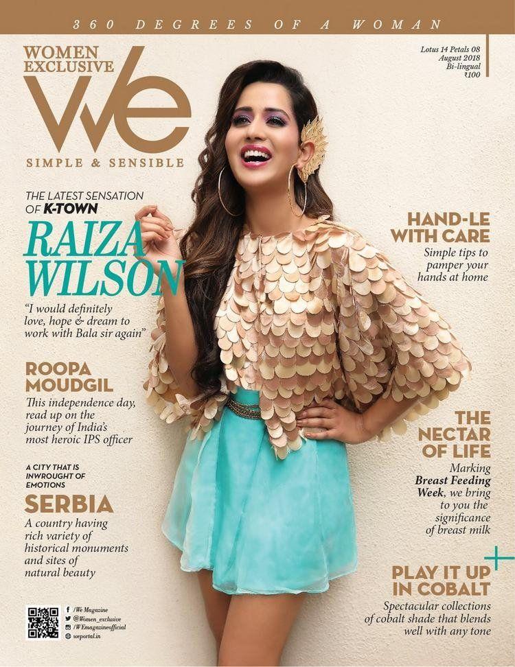 Raiza Wilson Latest Photoshoot for WE Magazine