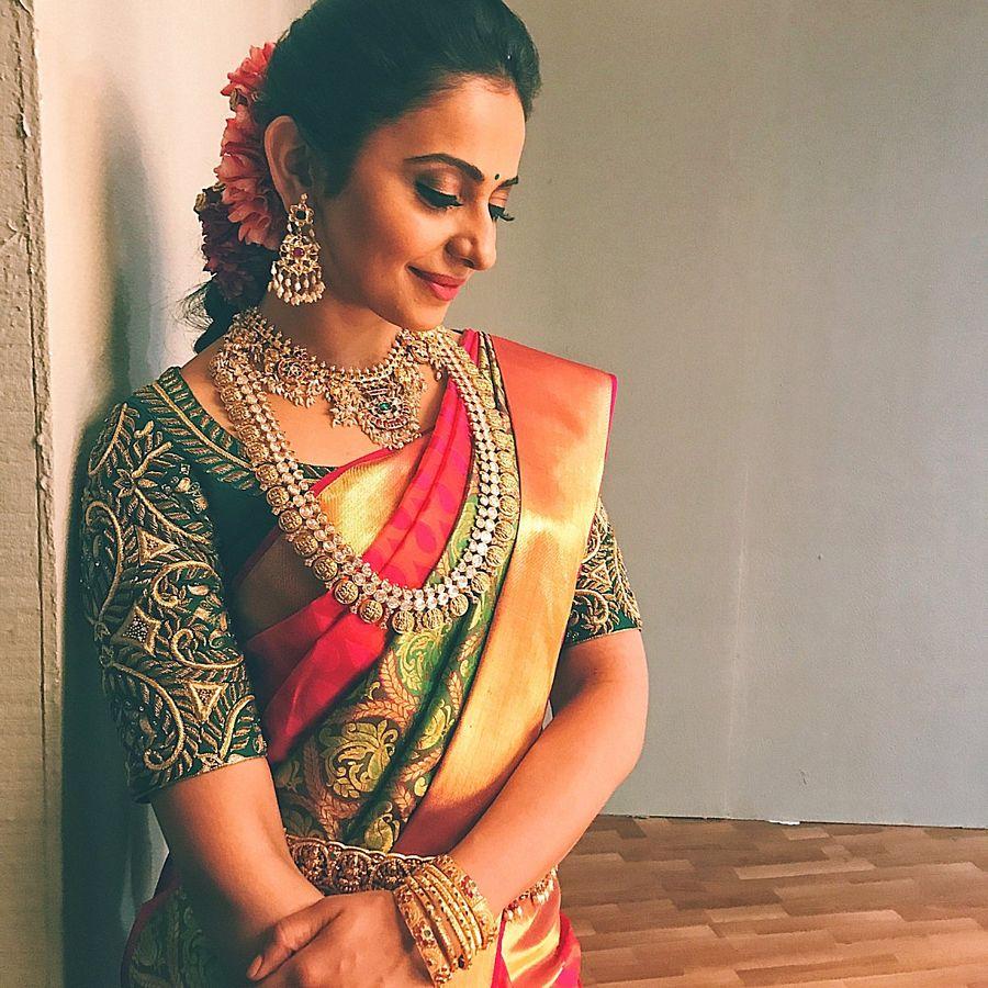 Rakul Preet Latest Saree Photoshoot Stills