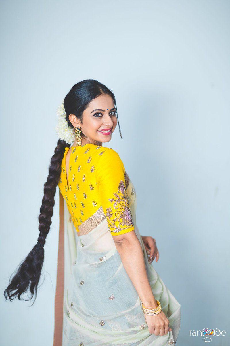 Rakul Preet Singh New Half Saree's Photos