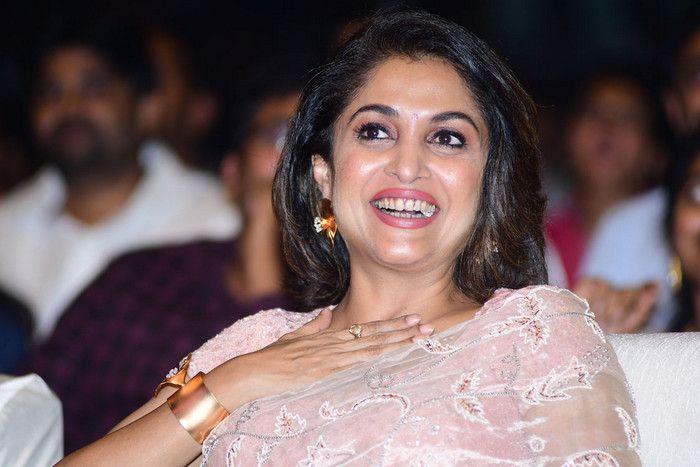 Ramya Krishna Stills at Sailaja Reddy Alludu Movie Pre Release