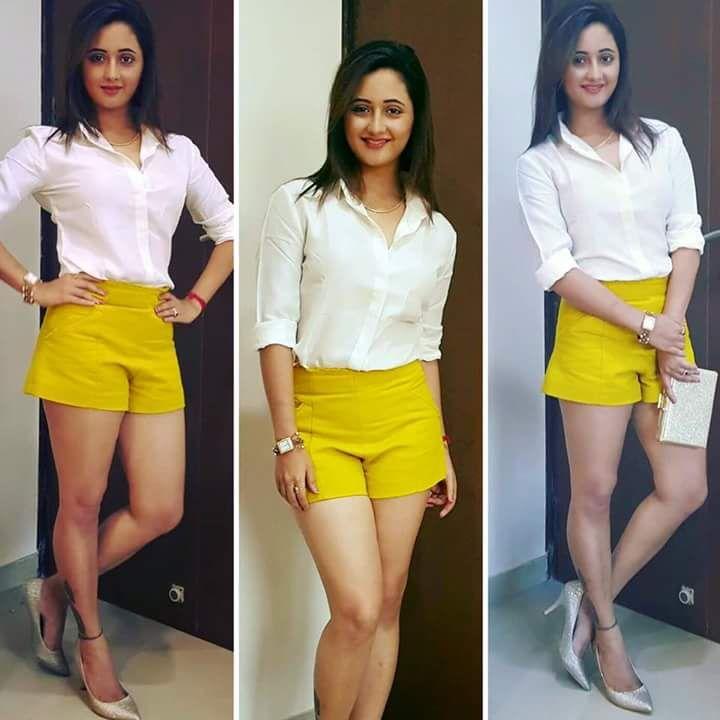 Rashami Desai Hot Latest Unseen Pics Images In Short Cloths