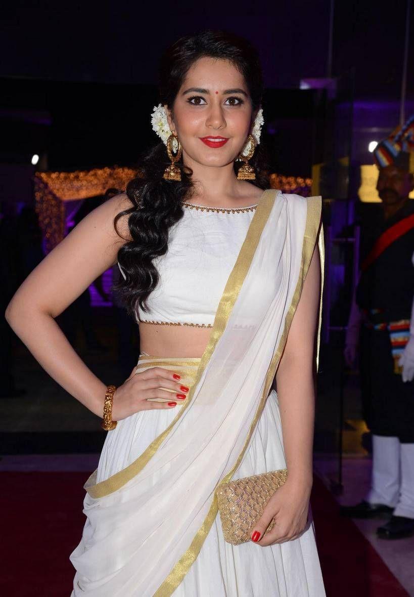 Rashi Khanna Latest Stills At DVV Danayya Daughter’s Wedding Reception