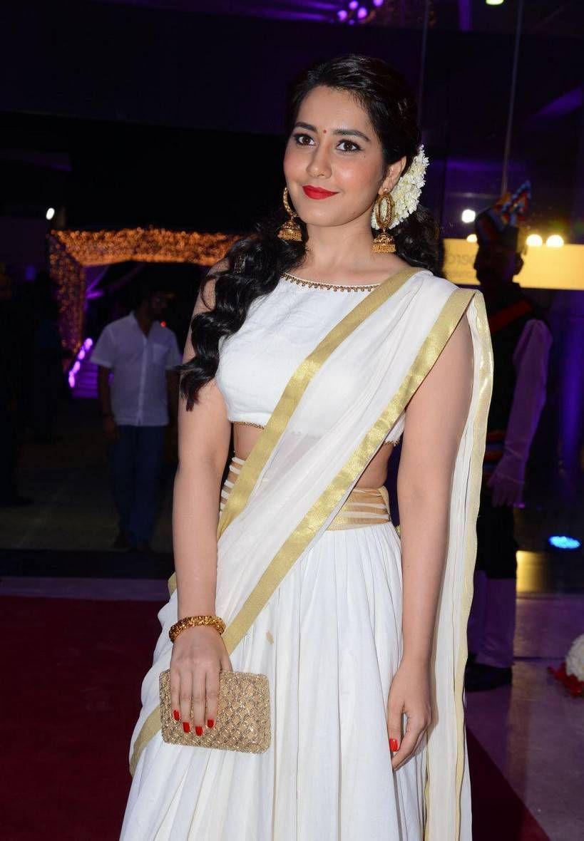 Rashi Khanna Latest Stills At DVV Danayya Daughter’s Wedding Reception