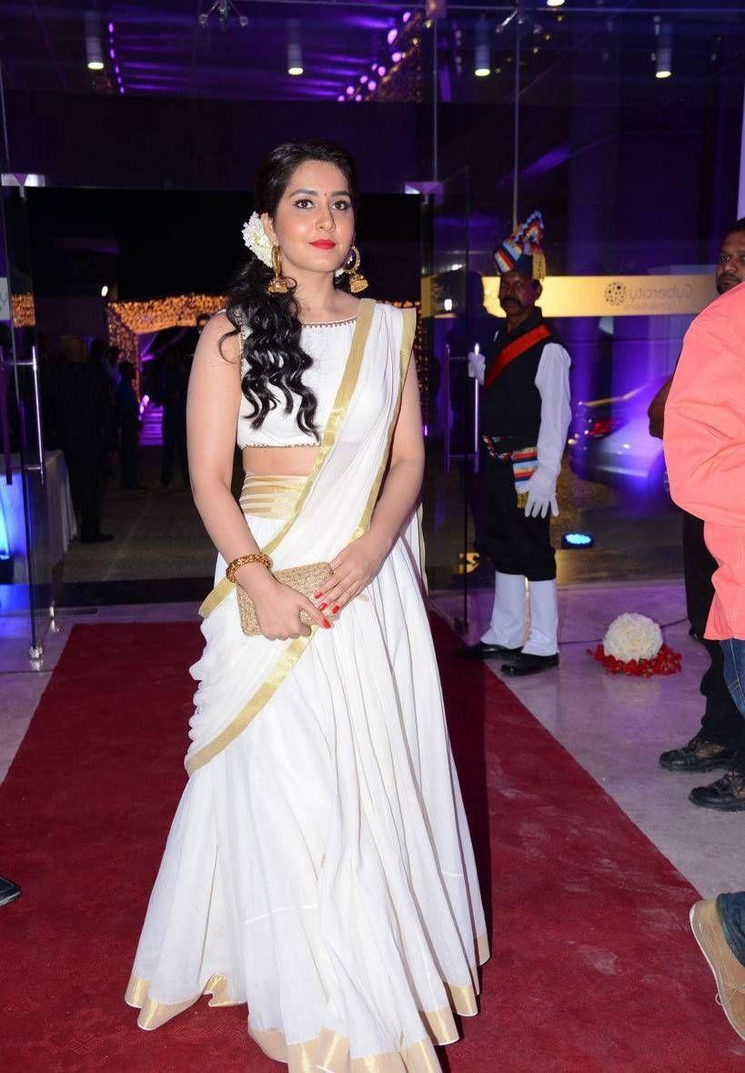 Rashi Khanna Latest Stills At DVV Danayya Daughter’s Wedding Reception
