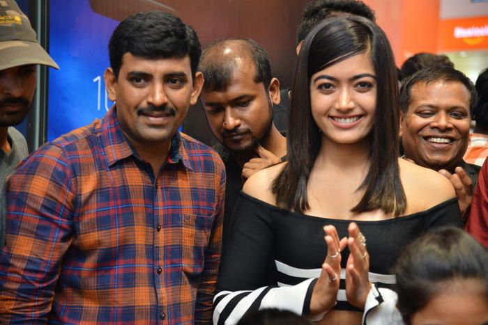 Rashmika Mandanna Launches Mobiles Store