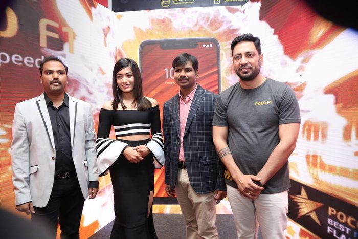 Rashmika Mandanna Launches Mobiles Store