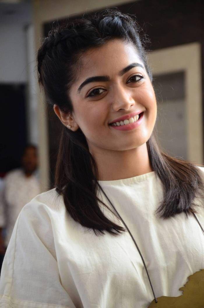 Rashmika Mandanna Stills at DevaDas Movie Press Meet