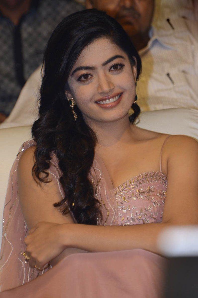 Rashmika Mandanna Stills at Geetha Govindam Audio Launch