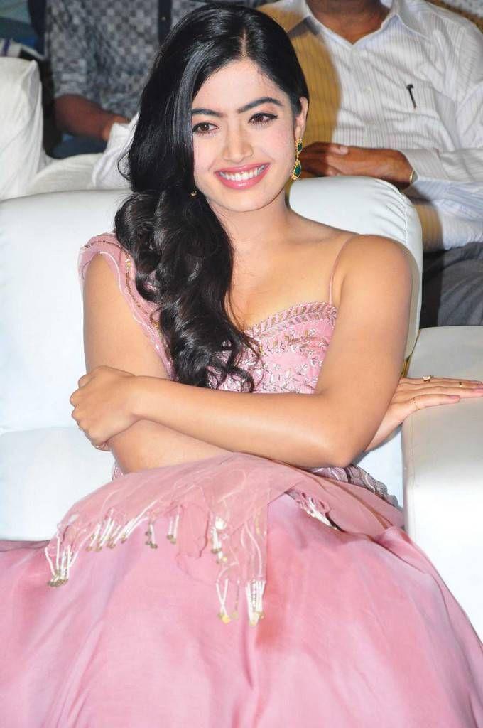 Rashmika Mandanna Stills at Geetha Govindam Audio Launch