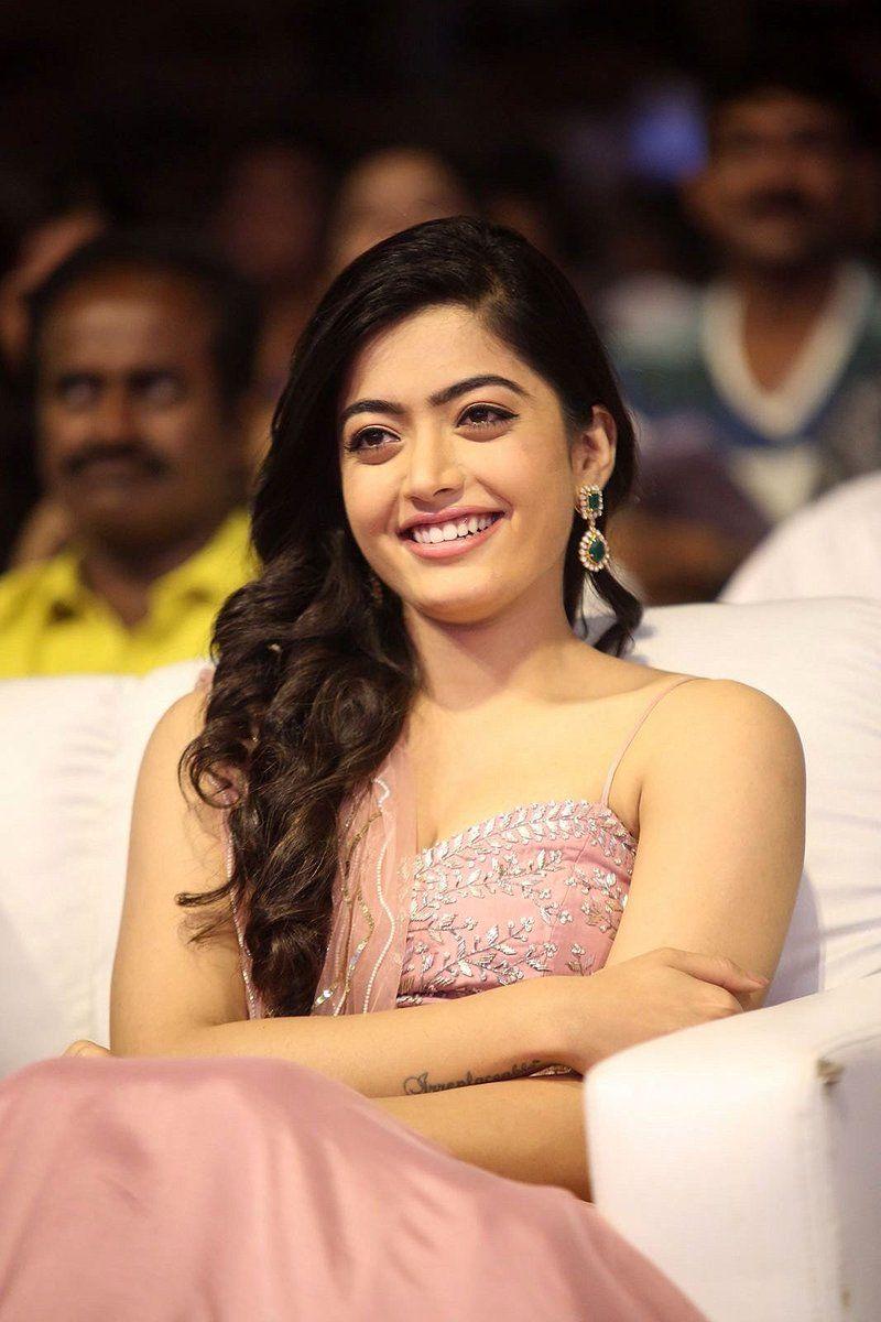 Rashmika Mandanna Stills at Geetha Govindam Audio Launch