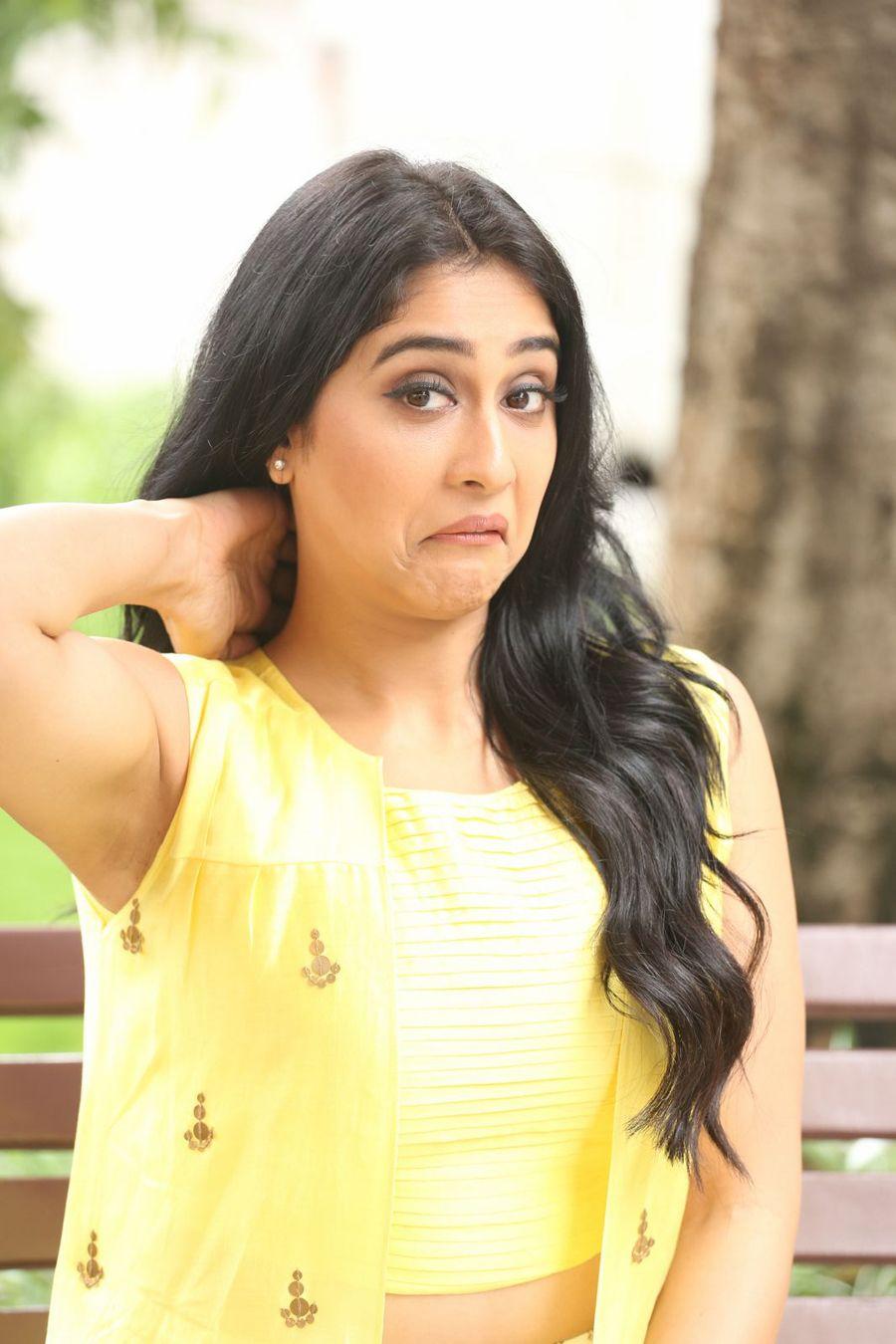 Regina Cassandra Latest Stills At Jyo Achyuthananda Press Meet