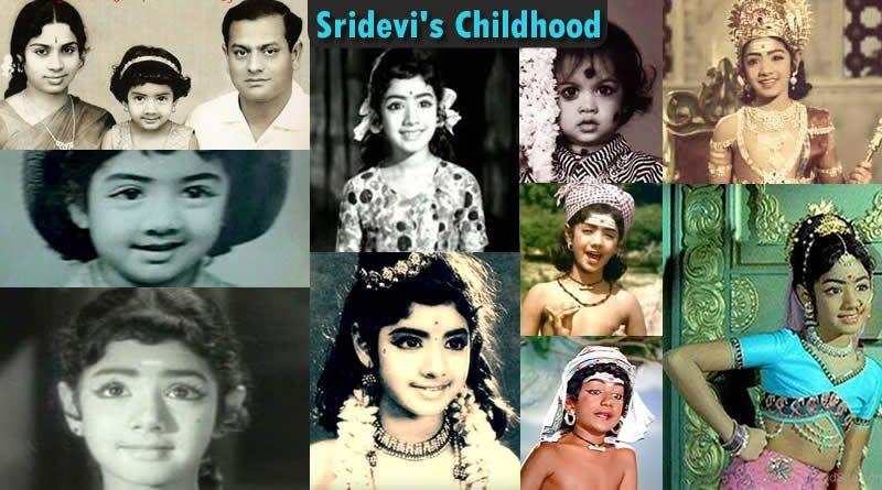 Remembering Sridevi! 15 RARE & UNSEEN childhood PICS of Sridevi