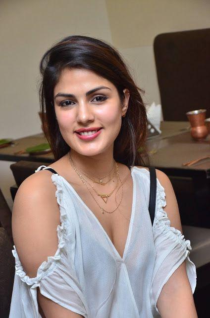 Rhea Chakraborty Hot Stills at Junior Kuppanna Restaurant Launch
