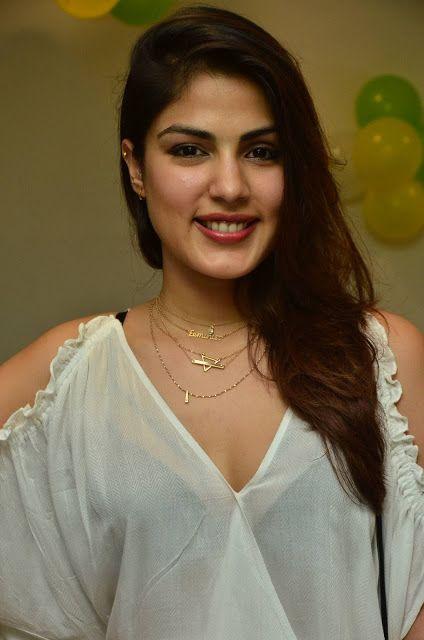 Rhea Chakraborty Hot Stills at Junior Kuppanna Restaurant Launch