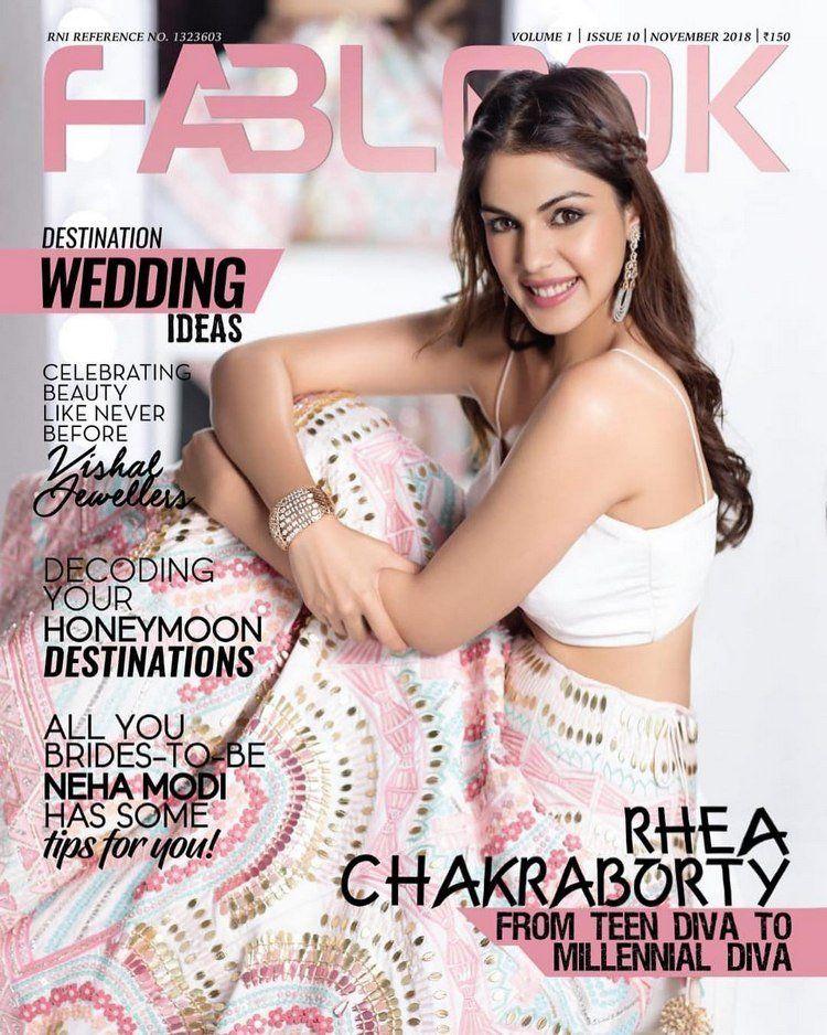 Rhea Chakraborty poses for Fablook Photos
