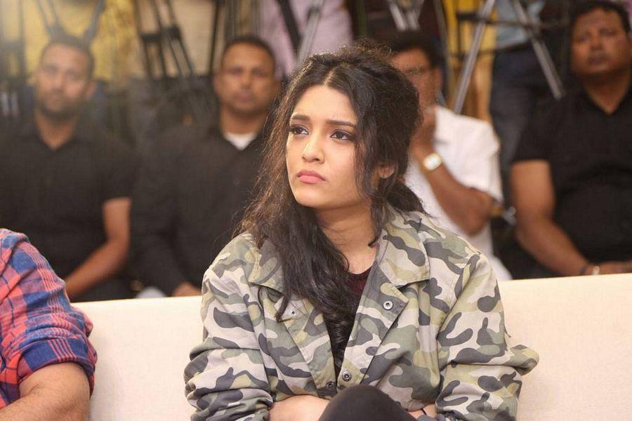 Ritika Singh Stills At Guru Theatrical Trailer Launch