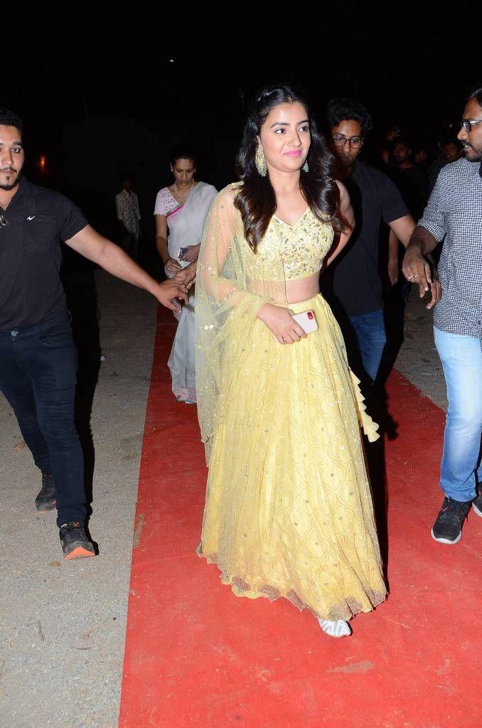 Rukshar Dhillon Krishnarjuna Yudham Movie Pre Release Event Stills