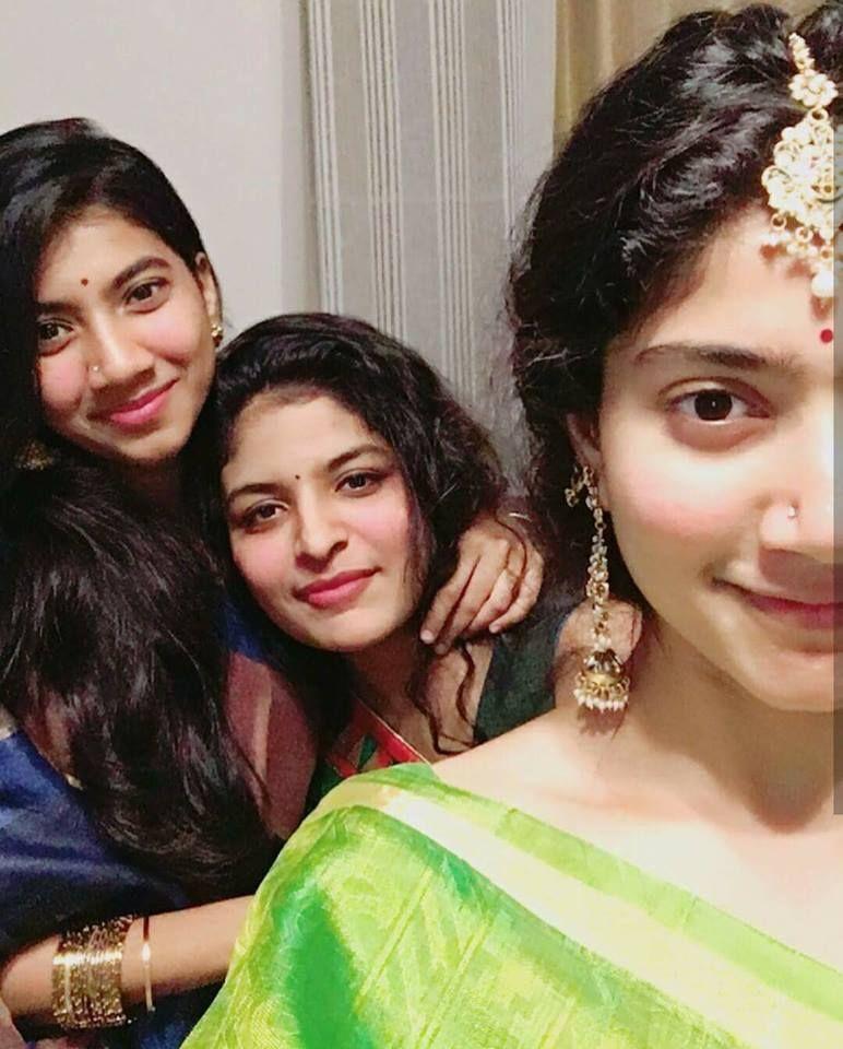 Sai Pallavi traditional look at Diwali Celebration Photos