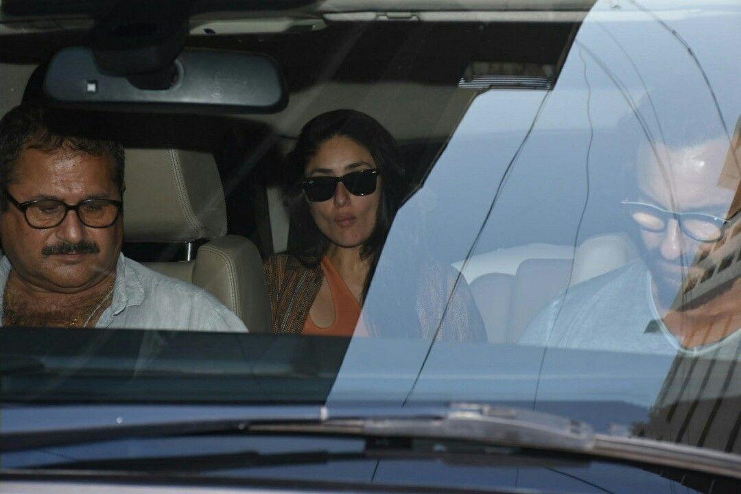 Saif, Kareena spotted at Bandra Clinic