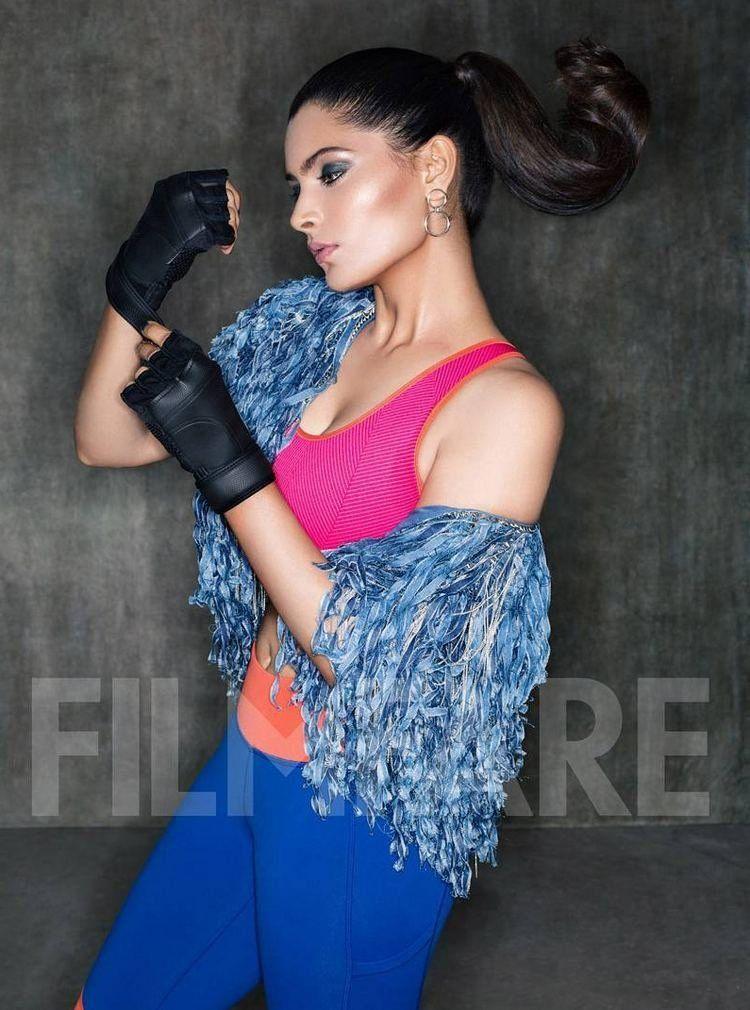 Saiyami Kher poses for Filmfare Photoshoot Stills