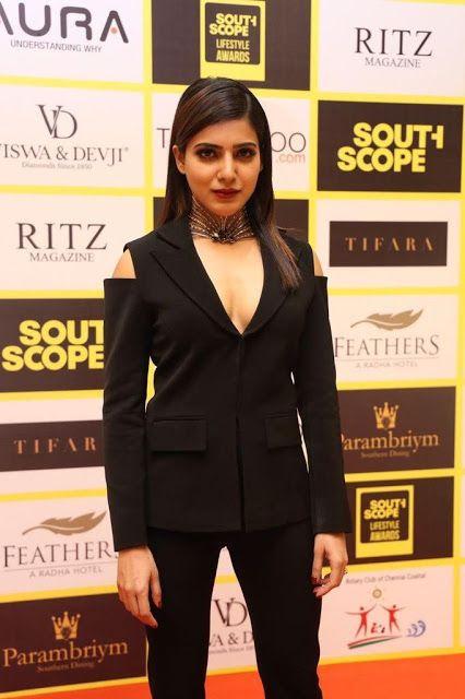 Samantha Hot Stills at Ritz Southscope Lifestyle Awards