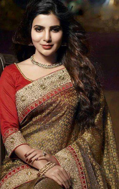 Samantha Latest Photos In Different Sarees