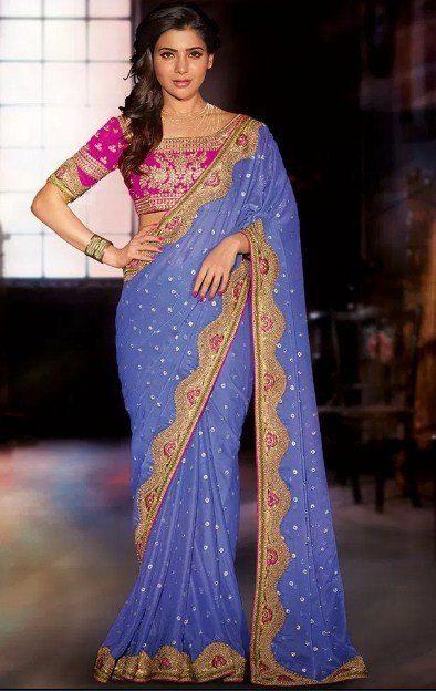 Samantha Latest Photos In Different Sarees