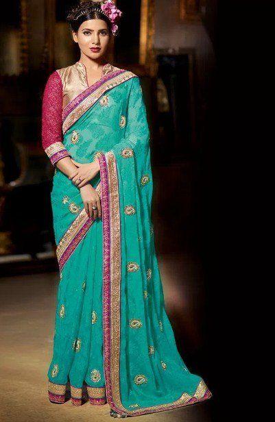 Samantha Latest Photos In Different Sarees