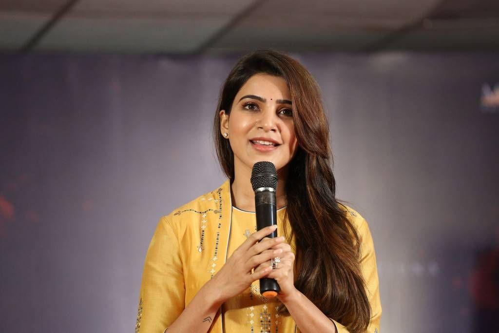Samantha Stills At Raju Gari Gadhi 2 Movie Press Meet