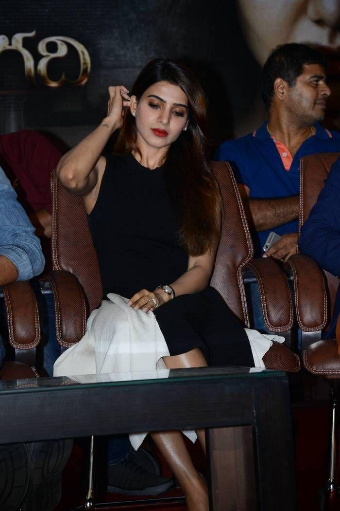 Samantha Stills At Raju Gari Gadhi 2 Movie Success Meet