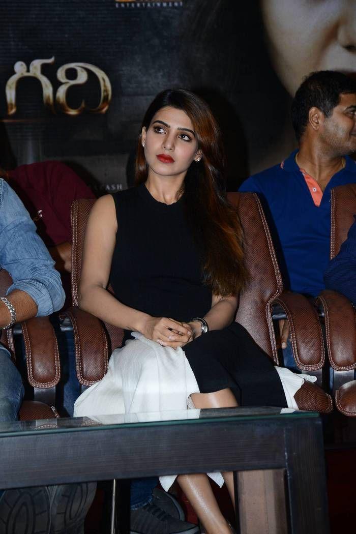 Samantha Stills At Raju Gari Gadhi 2 Movie Success Meet