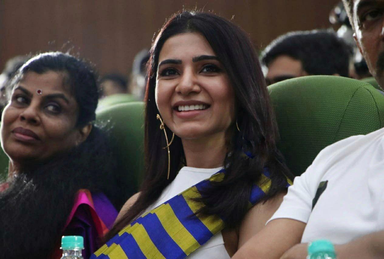 Samantha Stills at Irumbu Thirai Movie 100 Days Celebrations