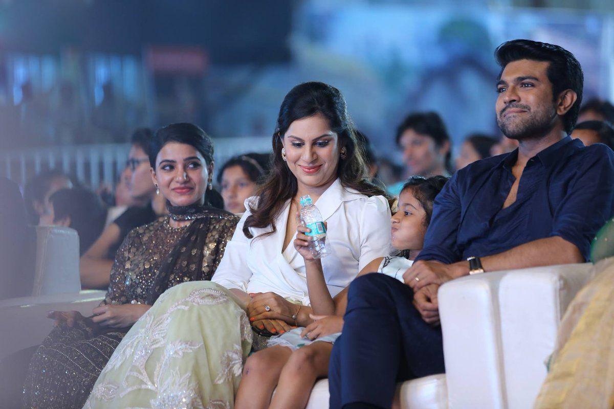 Samantha Stills at Rangasthalam Pre Release Event