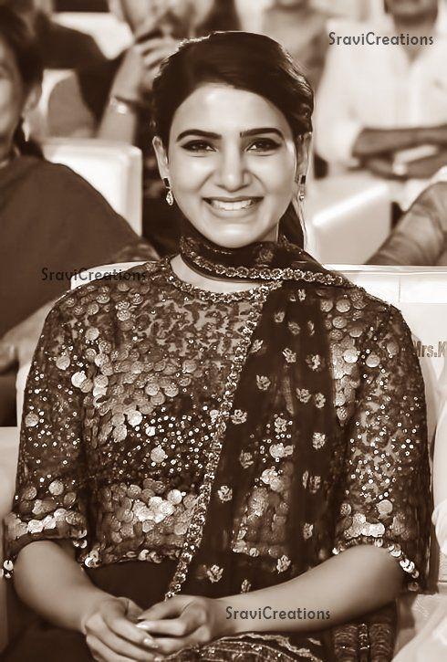 Samantha Stills at Rangasthalam Pre Release Event