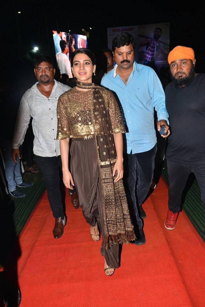 Samantha Stills at Rangasthalam Pre Release Event