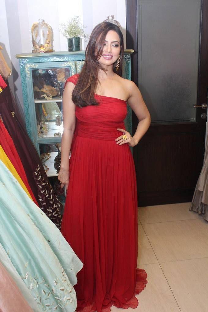 Sana Khan Stills At Angel Xpress foundation Inauguration