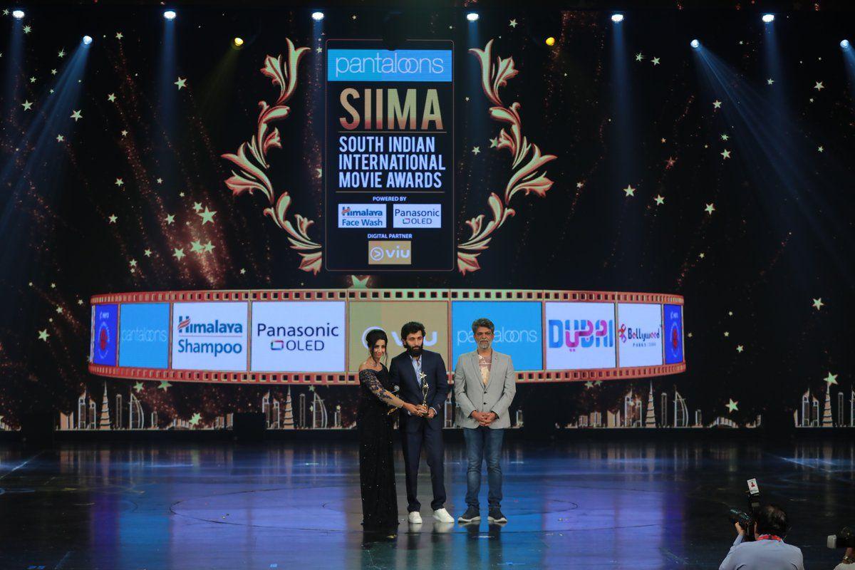 Sanjjana Galrani looking stylish and stunning at SIIMA Awards 2018