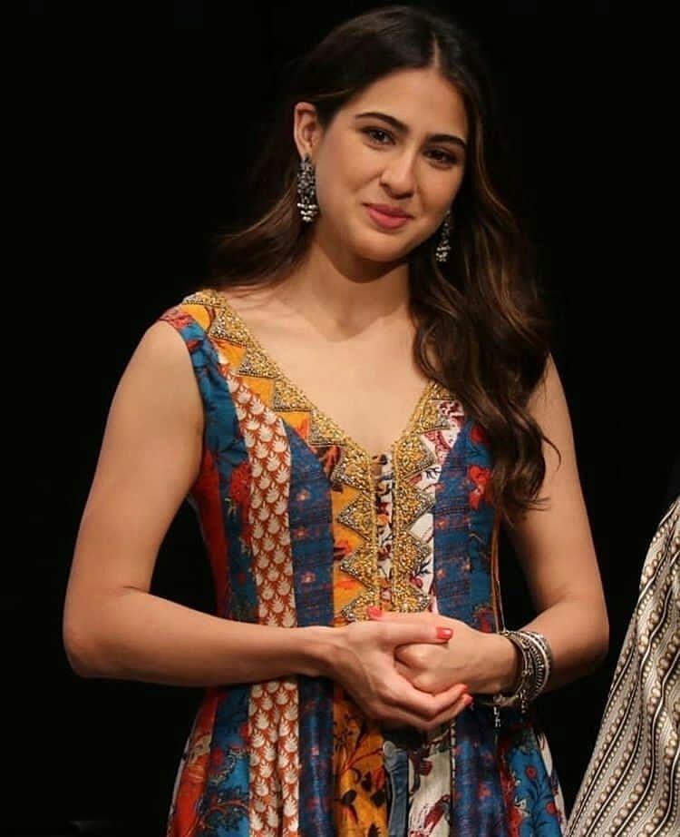 Sara Ali Khan Tempting Hot Dress Photos