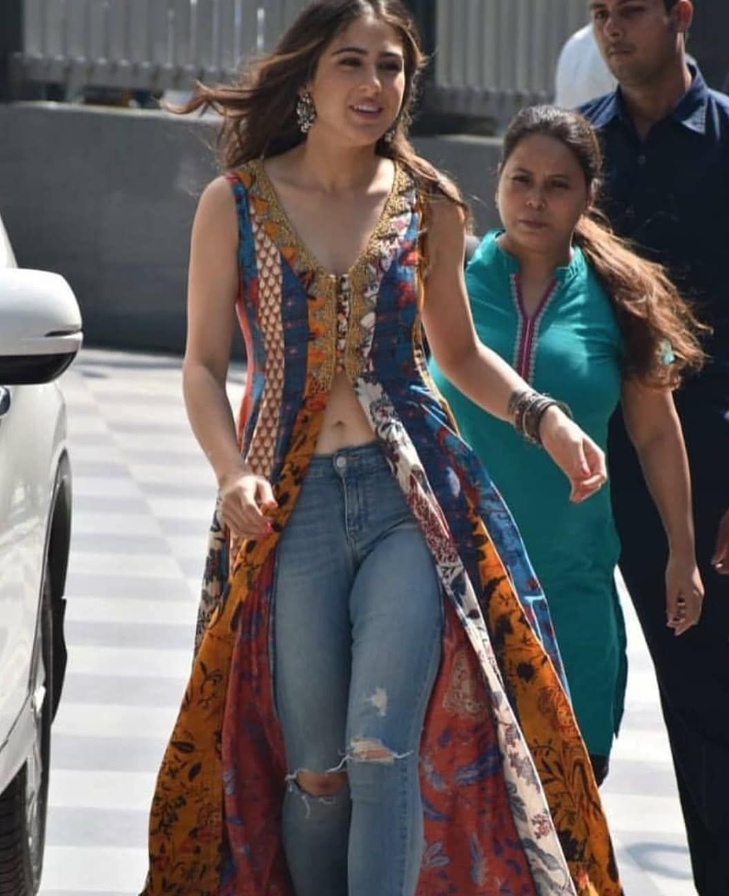 Sara Ali Khan Tempting Hot Dress Photos