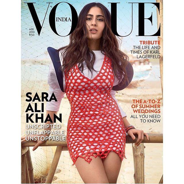 Sara Ali Khan Vogue Photo Shoot Images