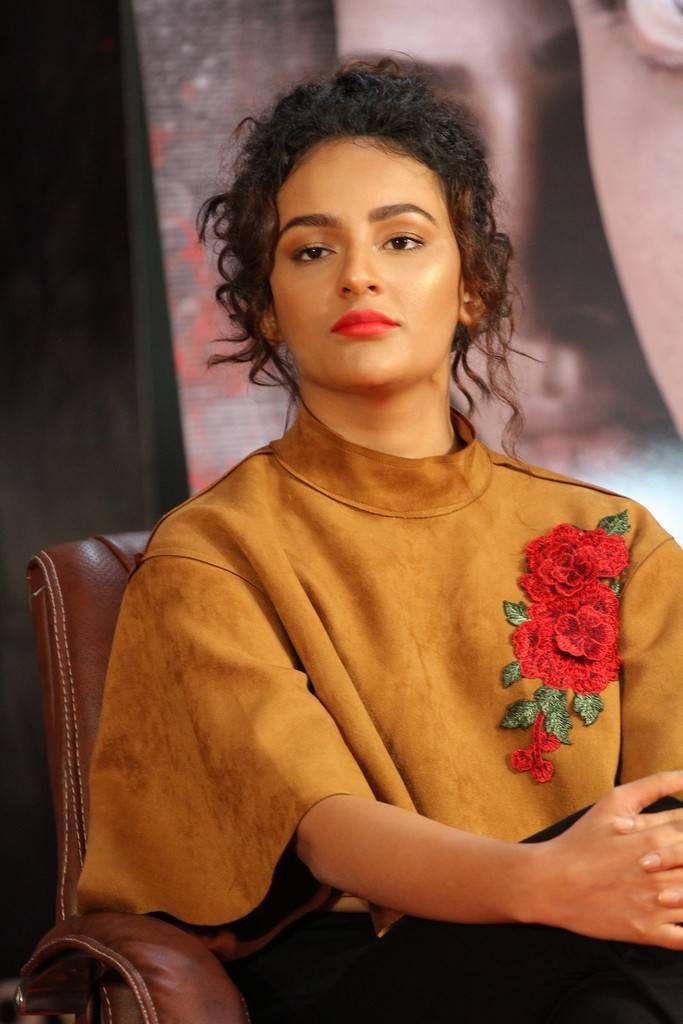 Seerat Kapoor Stills At Raju Gari Gadhi 2 Movie Press Meet