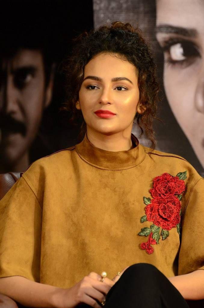 Seerat Kapoor Stills At Raju Gari Gadhi 2 Movie Press Meet