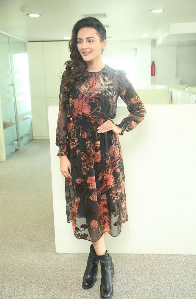 Seerat Kapoor Stills At Raju Gari Gadi 2 Interview