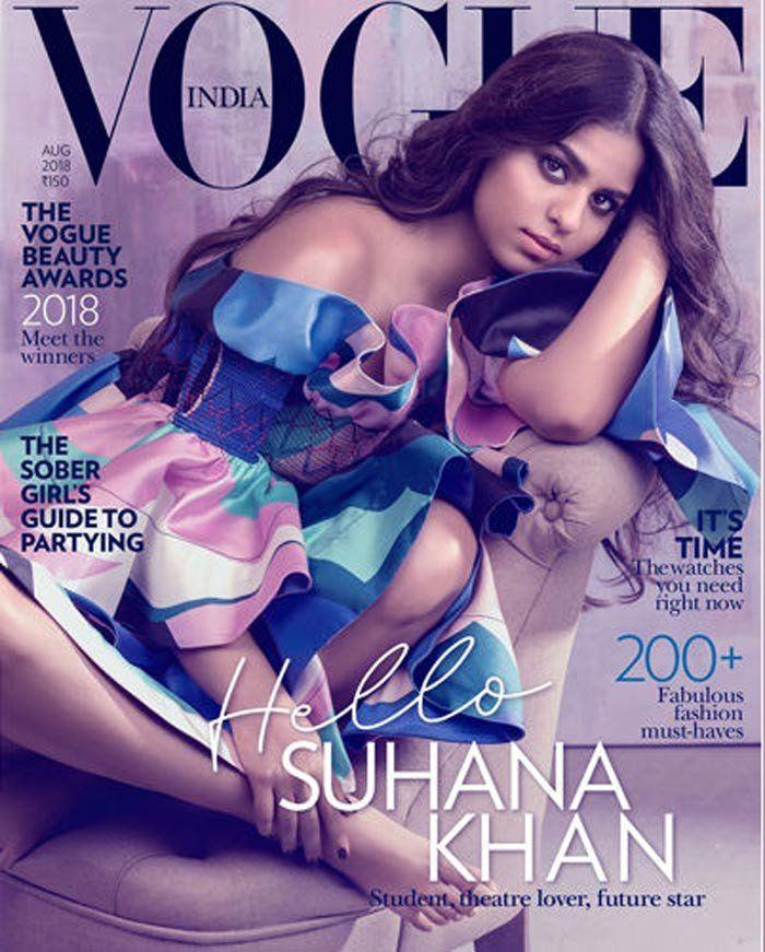 Shahrukh's gorgeous daughter Suhana poses for Vogue