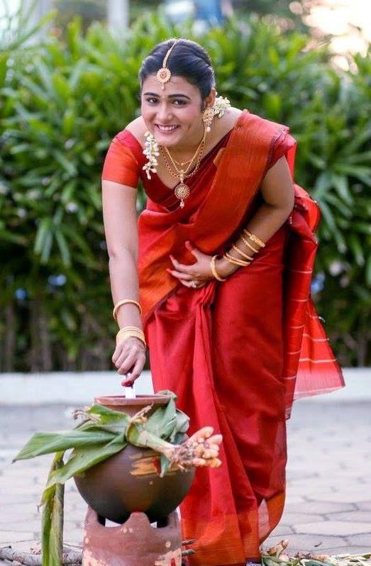 Shalini Pandey celebrated Pongal Photos