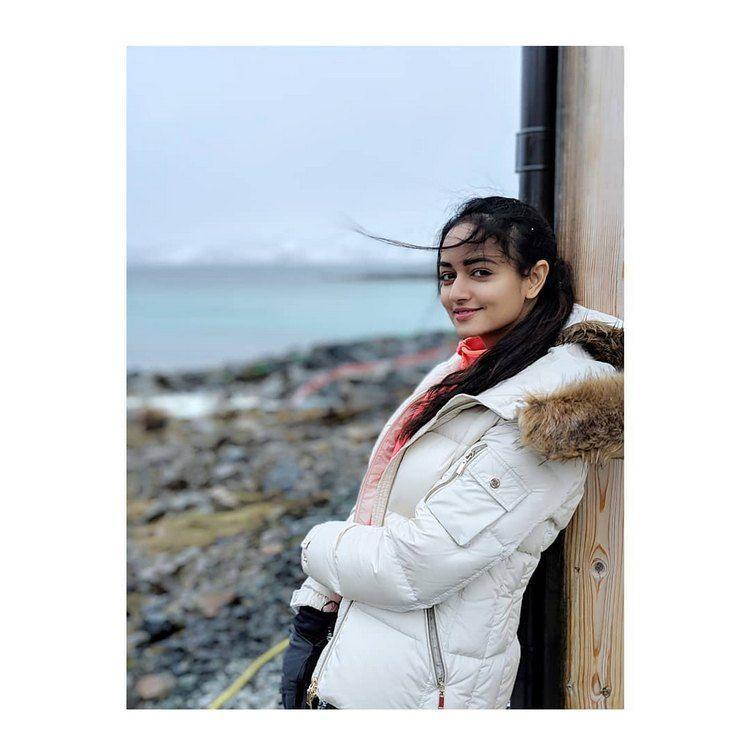 Shanvi Srivastava enjoys her vacation